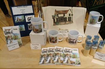 One of many shop images advertising various items for sale